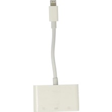 Ozkr Store APR23 Iphone Otg 3in1 - Beyaz