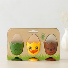 Ozkr Store 3'lü Yumurta Kabı Seti