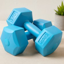 KSB Store 3 kg Plastik Köşeli Dambıl 2'li Set
