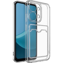 Ozkr Store Xiaomi Redmi 15C 4g Kılıf Kart Şeffaf Silikon - Şeffaf