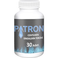 Bezos Patron Erkeklere Özel Tribulusterrestisli Maçalı ve Panaxginsengli 30LU Kapsüller