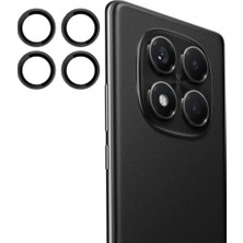 Ozkr Store Joko Xiaomi Redmi Note 14 Pro 4g Pvd Metal Kamera Lens - Siyah