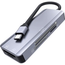 Hace Bazaar ZR791 NK-3044 Type-C 5 In 1 Card Reader