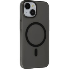 Ozkr Store Joko Apple iPhone 15 Plus Tuna Pc Slim Magsafe Kapak - Siyah