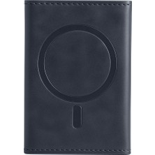 Ozkr Store Joko Tema Magsafe Deri Kartlık - Lacivert