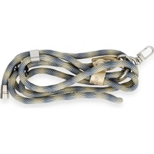 Ozkr Store Onegif Jd Desenli Boyun Askısı - Gold