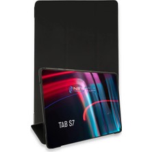 Ozkr Store Samsung Galaxy T870 Tab S7 11 Kılıf Tablet Smart Kılıf - Siyah