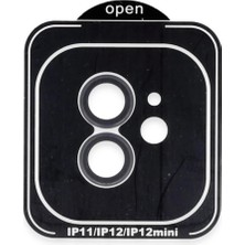 Ozkr Store Joko Apple iPhone 11 Pvd Metal Kamera Lens - Siyah