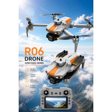 vooka R06 Katlanabilir Hd Kameralı Drone | Büyük Ekranlı Kumanda | Fırçasız Motor | 360° Engel Algılama | El Hareketi Kontrol | Profesyonel Drone