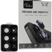 Ozkr Store Joko Samsung Galaxy S24 Ultra Pvd Metal Kamera Lens - Siyah