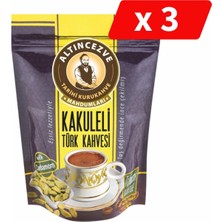 Altıncezve Kakuleli Türk Kahvesi 100 Gr - 3LÜ PAKET