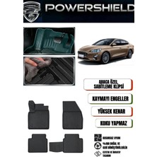 POWERSHIELD Ford Focus 2018 ve Sonrası Araca Özel Premium 5D Havuzlu Oto Paspas Takımı