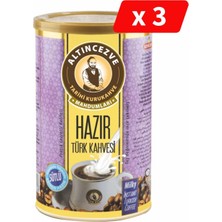 Altıncezve Hazır Türk Kahvesi Sütlü Tnk 250 Gr - 3LÜ PAKET