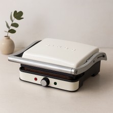 Ozkr Store Izgara ve Tost Makinesi - Ayarlanabilir Isı, 180° Açılabilen Gövde