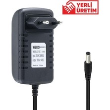 Mabelme Store 16.8V - 1 Amper 4s Lithium Ion Battery Charger 5.5-2.5mm Uçlu Lityum Iyon Piller Için Uygun Şarj Cihazı