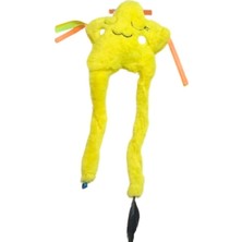 Mabelme Store Sarı Yıldız Peluş Kedi Oyuncağı