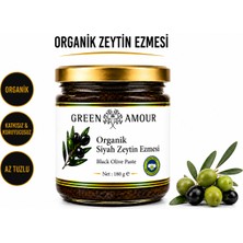 Green Amour Organik Az Tuzlu Zeytin Ezmesi