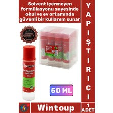 Wintoup #yapıştırıcı Ofis Okul Kağıt Hobi Su Bazlı Şeffaf Solvent Içermez Yıkanabilir Sıvı Yapıştırıcı 50 ml