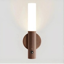 BYZM HS-5890 Sensörlü Şarjlı LED Duvar Aplik Gün Işığı 3200K Kablosuz Lamba