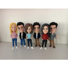 Axelon Friends Dizisi Rachel, Ross, Monica, Chandler, Joey, Phoebe 6'lı Figür Seti