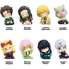 BYZM Twinchees Demon Slayer Figürleri Uyuyan Minikler Seri 2