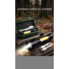 BYZM Taşınabilir Su Geçirmez El Feneri Uzun Pil Ömrü