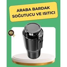 BYZM Isıtma Soğutma Özellikli Araç Bardaklığı Çakmak Girişli Akıllı