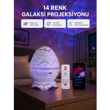 Aydogan's Yıldızlı Gökyüzü Dinozor Yumurta Projektör –  Ayarlanabilir Parlaklık ve Hız