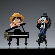 Bandai Monkey D. Luffy ve Brook World Collectable Figur