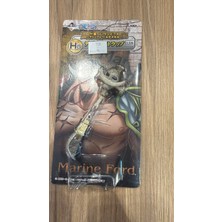 Bandai One Piece Ichiban Kuji "marine Ford" Serisinden Edward Newgate (Whitebeard) Tasarımlı Bir Maskot Anahtarlık