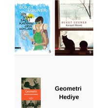 Everest Yayınları Buket Uzuner 2 Kitap Seti + Geometri Hediye