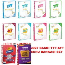 ÜçDörtBeş Yayınları 2027 Baskı Tyt-Ayt Soru Bankası Matematik-Fizik-Biyoloji-Kimya Ful Set