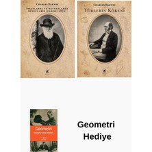 Ayrıntı Yayınları Charles Darwin 2 Kitap Seti + Geometri Hediye