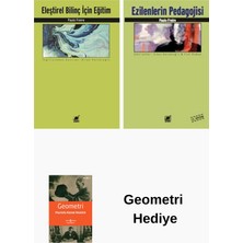 Ayrıntı Yayınları Paulo Freire 2 Kitap Seti + Geometri Hediye