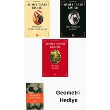 Kırmızı Kedi Yayınevi Ahmet Taner Kışlalı 3 Kitap Seti + Geometri Hediye