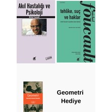 Ayrıntı Yayınları Michel Foucault 2 Kitap Seti + Geometri Hediye