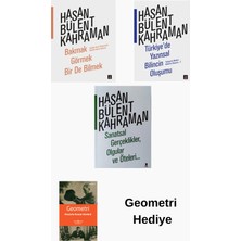 Kapı Yayınları Hasan Bülent Kahraman 3 Kitap Seti + Geometri Hediye