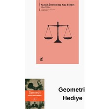 Ayrıntı Yayınları Aşırılık Üzerine Beş Kısa Sohbet + Geometri Hediye