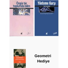 Ayrıntı Yayınları Paul Feyerabend 2 Kitap Seti + Geometri Hediye