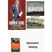 Kırmızı Kedi Yayınevi Hüseyin Aygün 2 Kitap Seti + Geometri Hediye