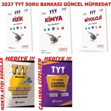 Limit Yayınları 2027 Tyt Fizik-Kimya-Biyoloji Soru Bankası Limit Güncel Müfredat Video Çözümlü