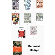 Everest Yayınları Hasan Cemal 8 Kitap Seti + Geometri Hediye
