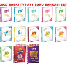 ÜçDörtBeş Yayınları 2027 Tyt-Ayt Mega Soru Bankası Set Video Çözümlü Güncel