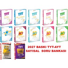 ÜçDörtBeş Yayınları 2027 Baskı Tyt-Ayt Sayısal Çözümlü Soru Bankası Mega Set