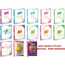 ÜçDörtBeş Yayınları 2027 Baskı Tyt-Ayt Sayısal Tüm Dersler Seti Video Çözümlü