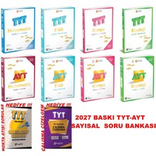 ÜçDörtBeş Yayınları 2027 Baskı Tyt-Ayt Sayısal Soru Bankası Matematik-Fizik-Kimya-Biyoloji Set