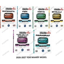 Çap Yayınları Üniversiteye Hazırlık Matematik Fizik Kimya Biyoloji Edebiyat Paragraf Ders Platosu Maarif Modeli Tematik Soru Bankası 6lı Set