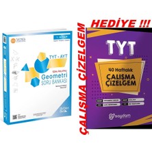 ÜçDörtBeş Yayınları 2027 Baskı Tyt-Ayt 345 Geometri 1.kitap Konu Anlatımlı Soru Bankası Video Çözümlü