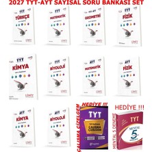 Limit Yayınları 2027 Ayt-Tyt Sayısal Mega Soru Bankası Seti Güncel Müfredat Video Çözümlü