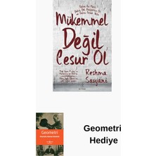 Elma Yayınevi Mükemmel Değil Cesur Ol + Geometri Hediye